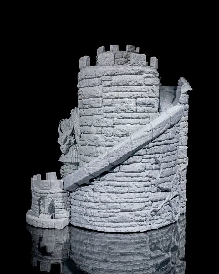 Dice Tower Wine Bag Dispenser