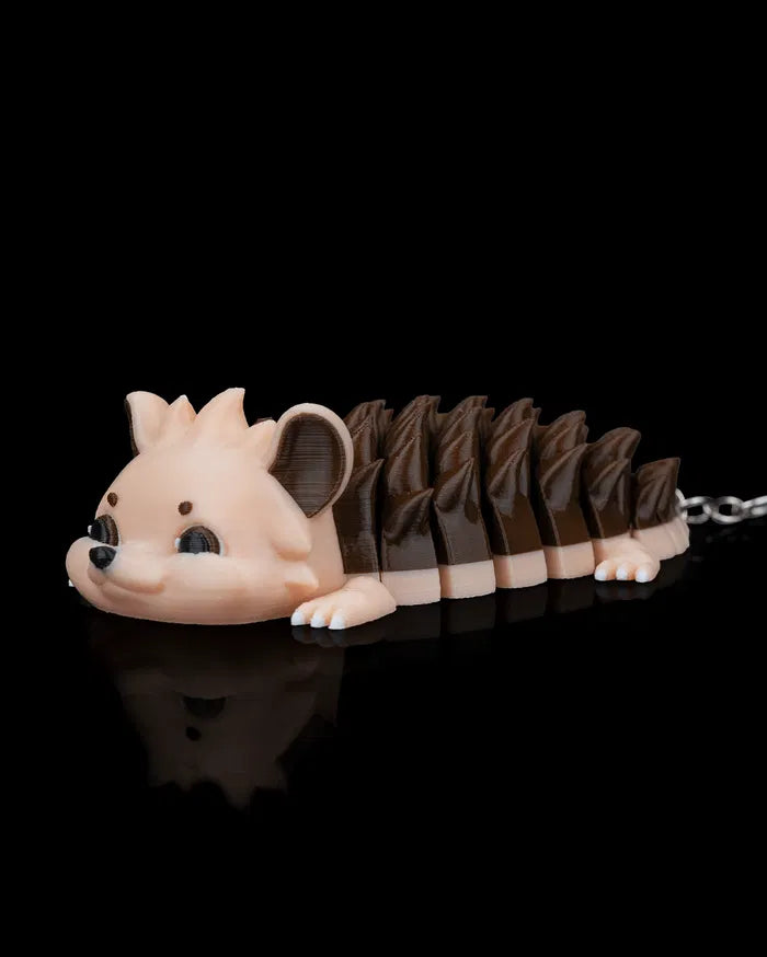 Sonny, the Hedgehog keychain