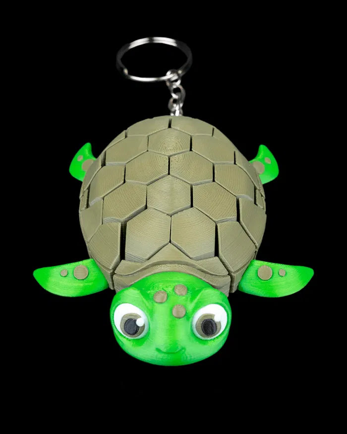 Myrtle, the Turtle keychain