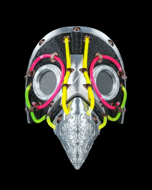Neon Plague mask