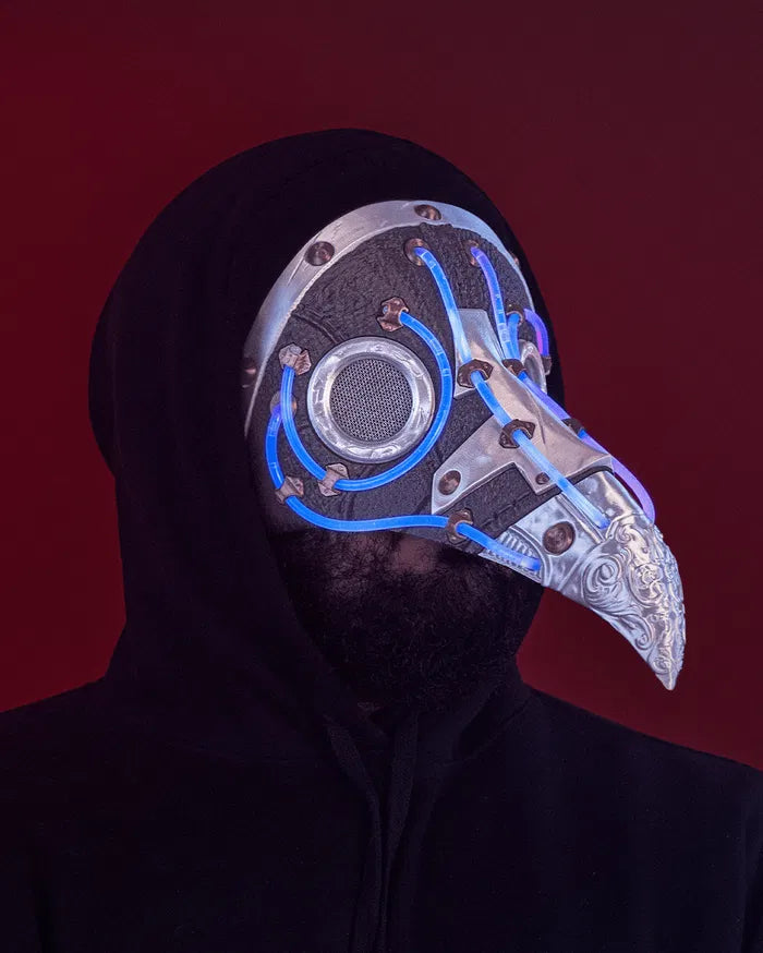 Neon Plague mask