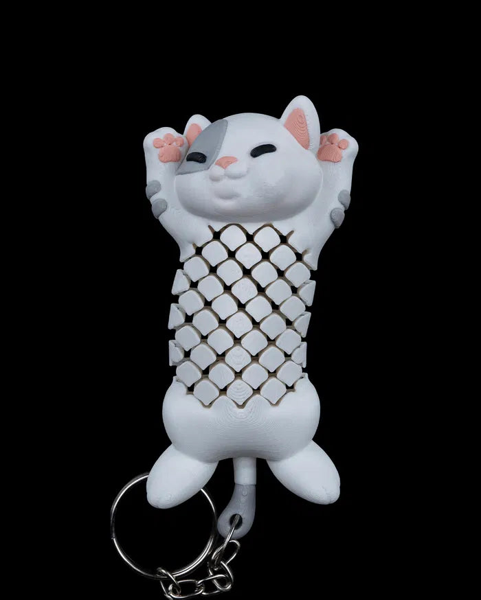 Pat, the Cat keychain