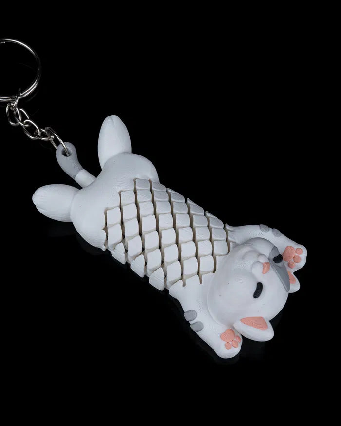 Pat, the Cat keychain