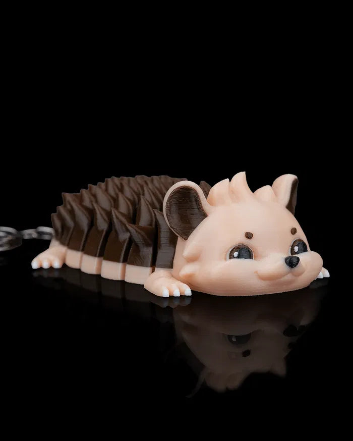 Sonny, the Hedgehog keychain