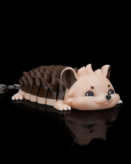 Sonny, the Hedgehog keychain